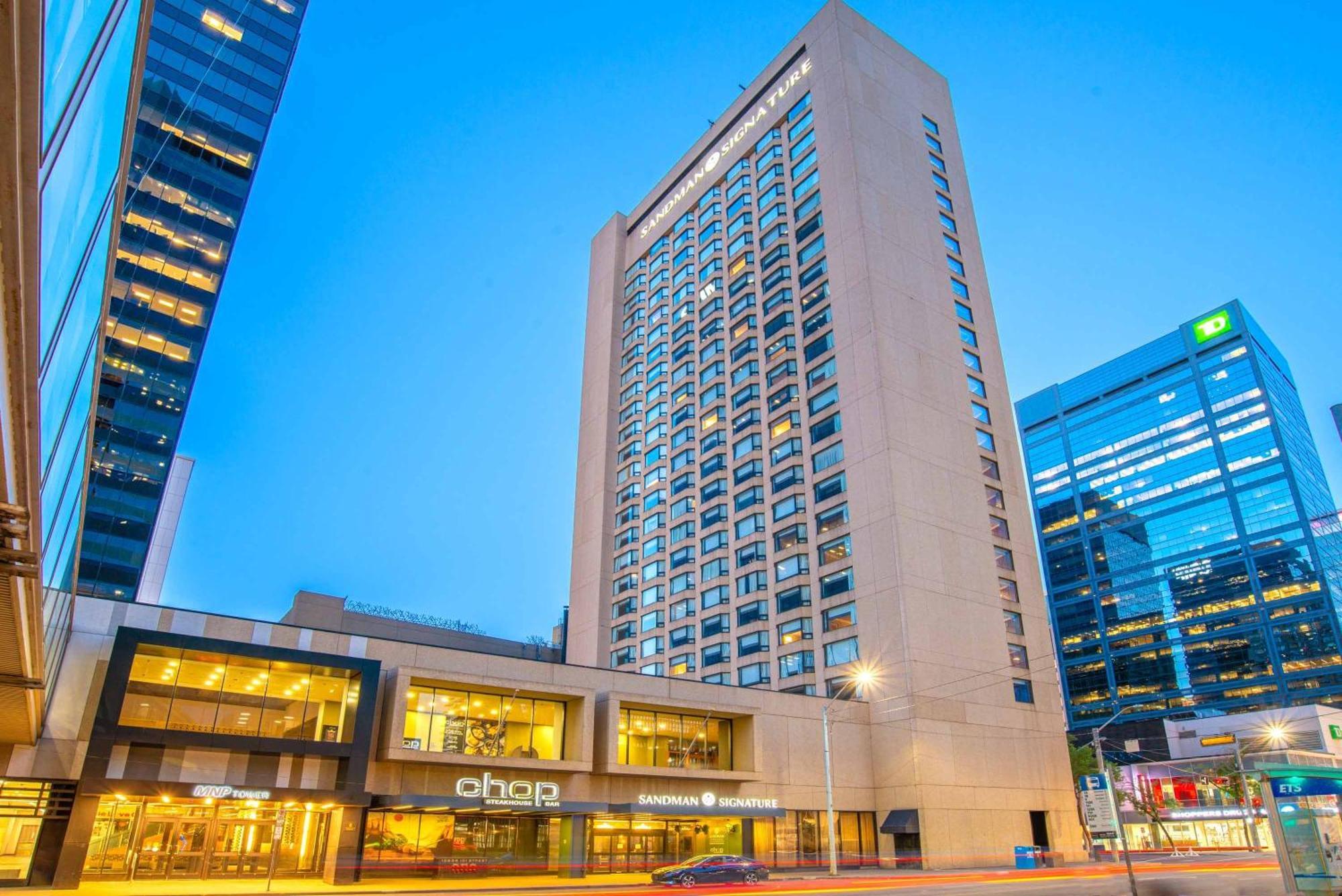 Sandman Signature Edmonton Downtown Hotel Dış mekan fotoğraf